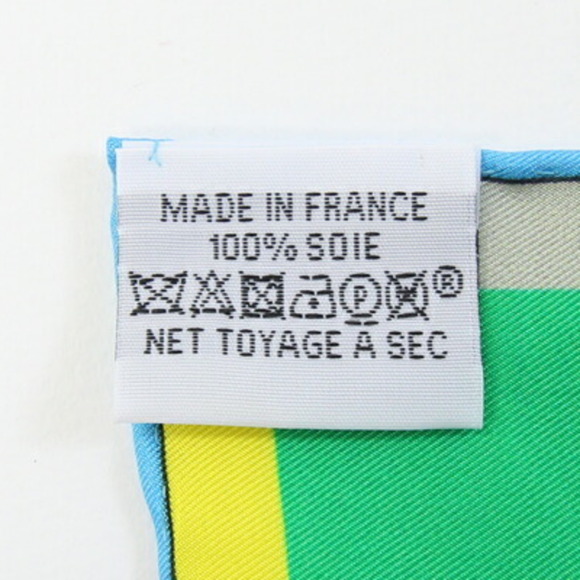 HERMES Authentic White Silk Scarf - Picture 3 of 6